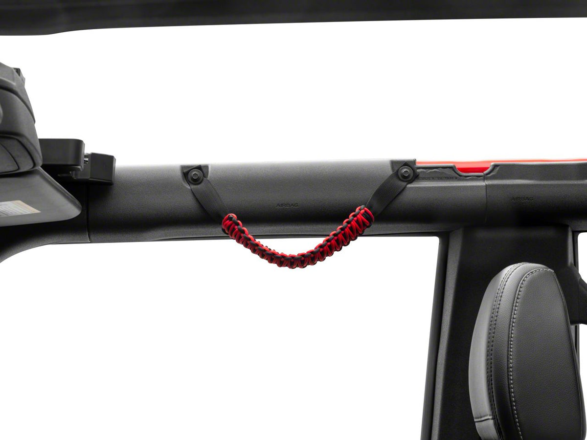 RedRock Paracord Grab Handle - Black and Red for Ford Bronco - view 4
