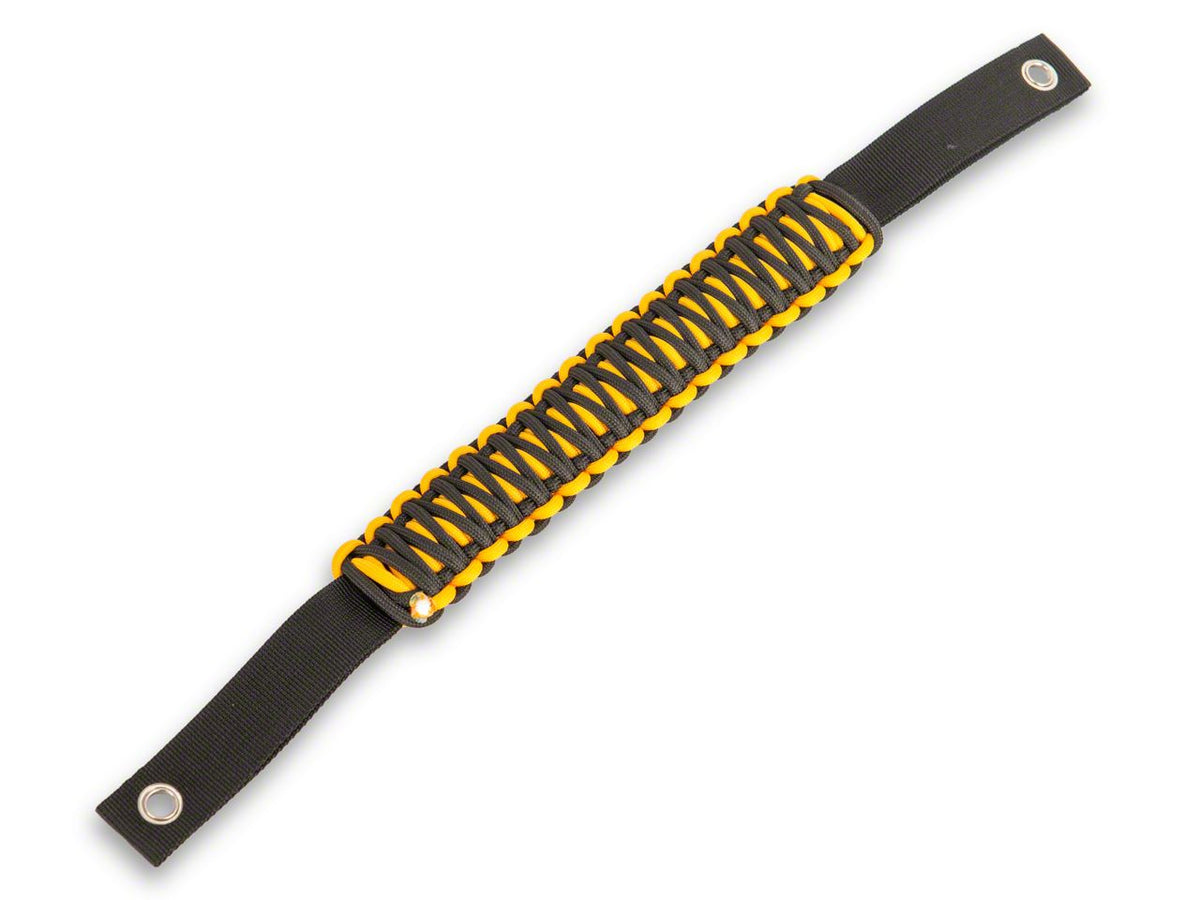 RedRock Paracord Grab Handle - Black and Yellow for Ford Bronco - view 6