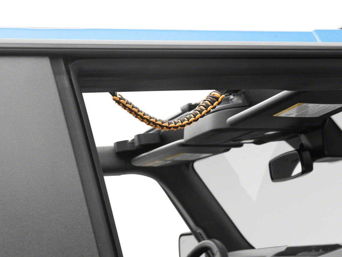 RedRock Paracord Grab Handle - Black and Yellow for Ford Bronco - view 3