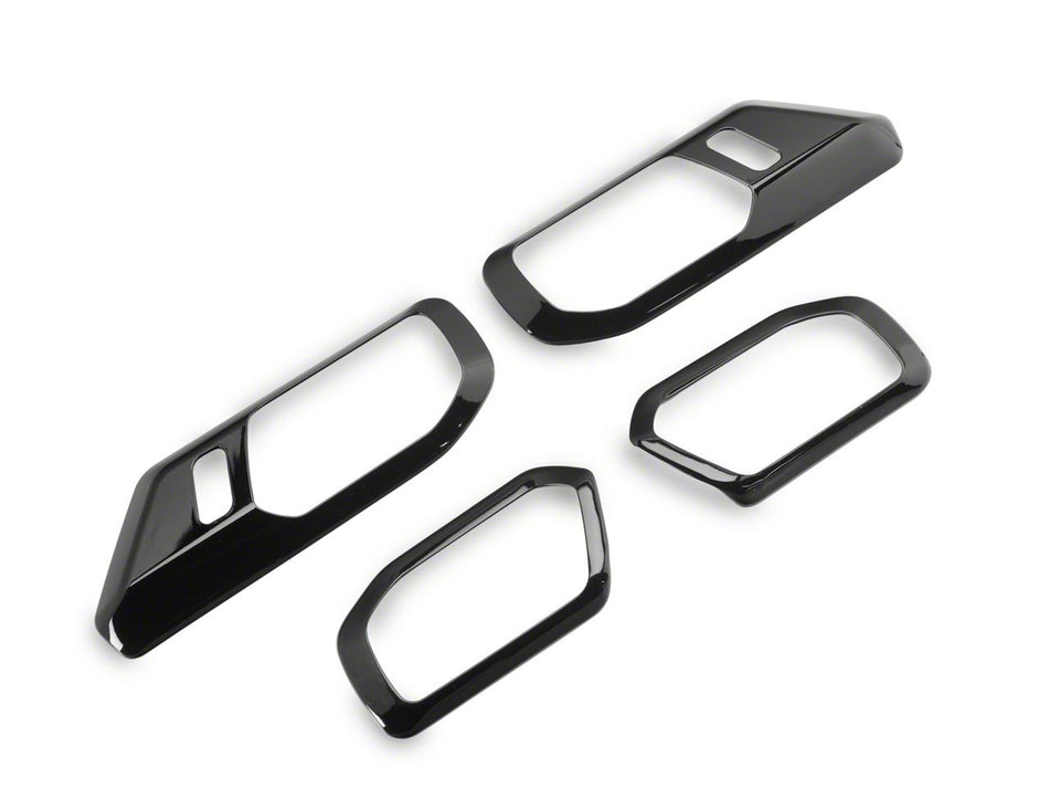 RedRock Inner Door Handle Trim - Gloss Black for Ford Bronco - view 5