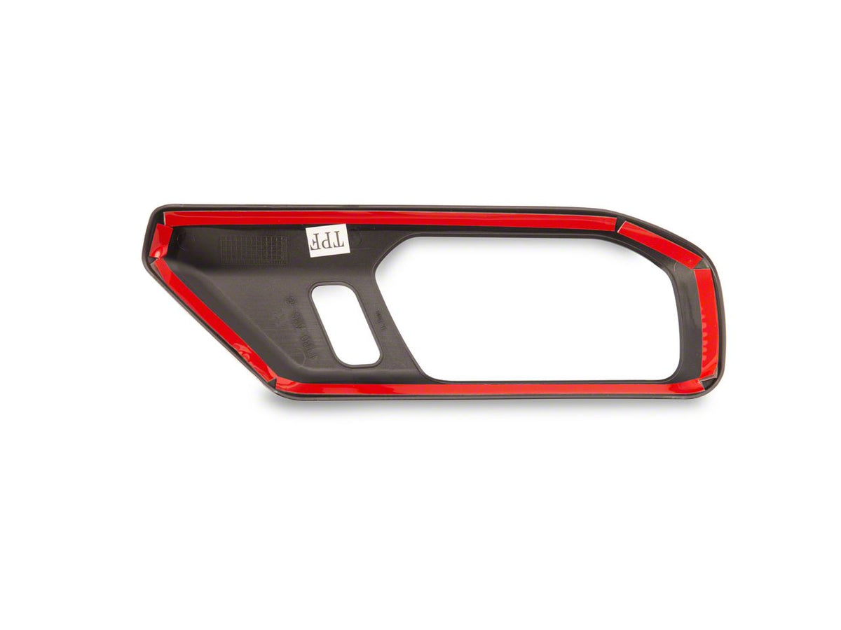 RedRock Inner Door Handle Trim - Gloss Black for Ford Bronco - view 8