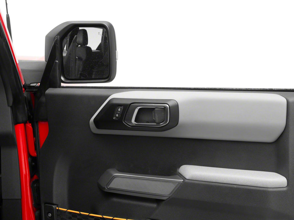RedRock Inner Door Handle Trim - Matte Black for Ford Bronco - view 2