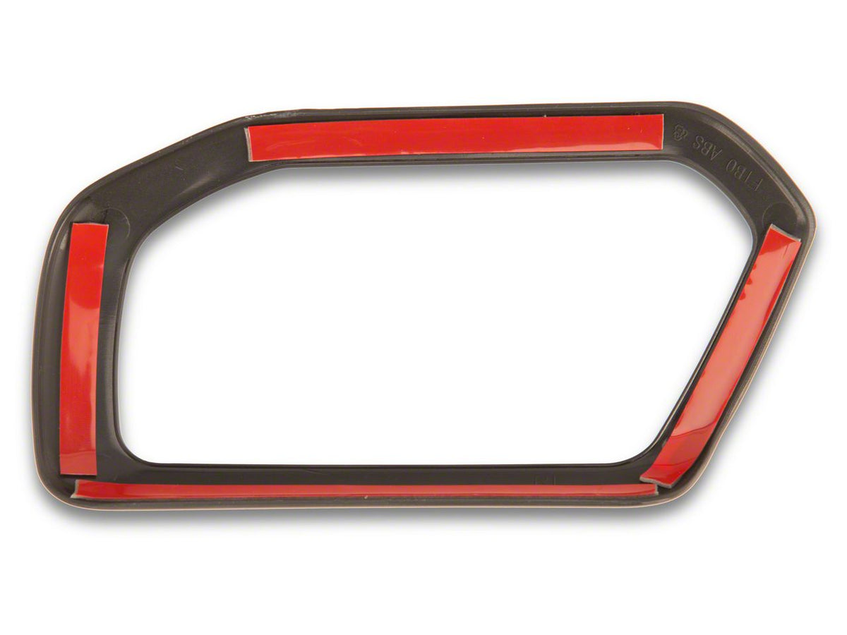 RedRock Inner Door Handle Trim - Matte Black for Ford Bronco - view 11
