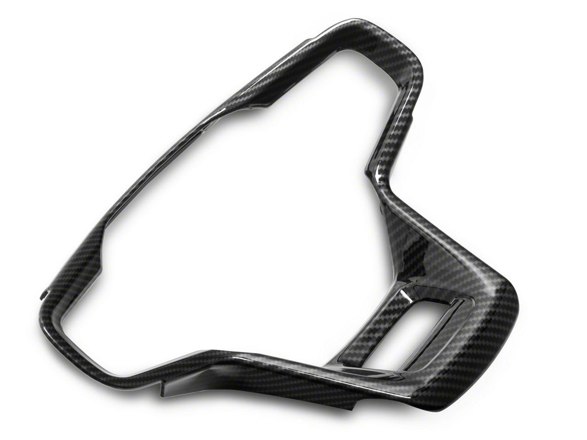 RedRock Steering Wheel Trim - Carbon Fiber Look for Ford Bronco - view 5