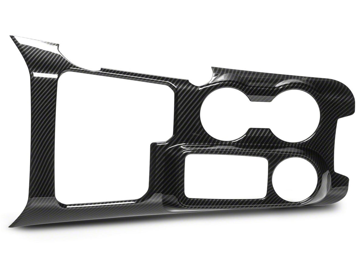 RedRock Center Console Cover Trim - Carbon Fiber Look for Automatic Transmission for Ford Bronco - view 6
