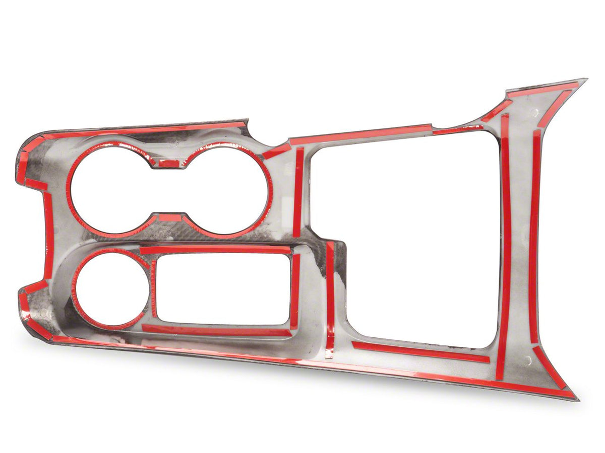 RedRock Center Console Cover Trim - Carbon Fiber Look for Automatic Transmission for Ford Bronco - view 7