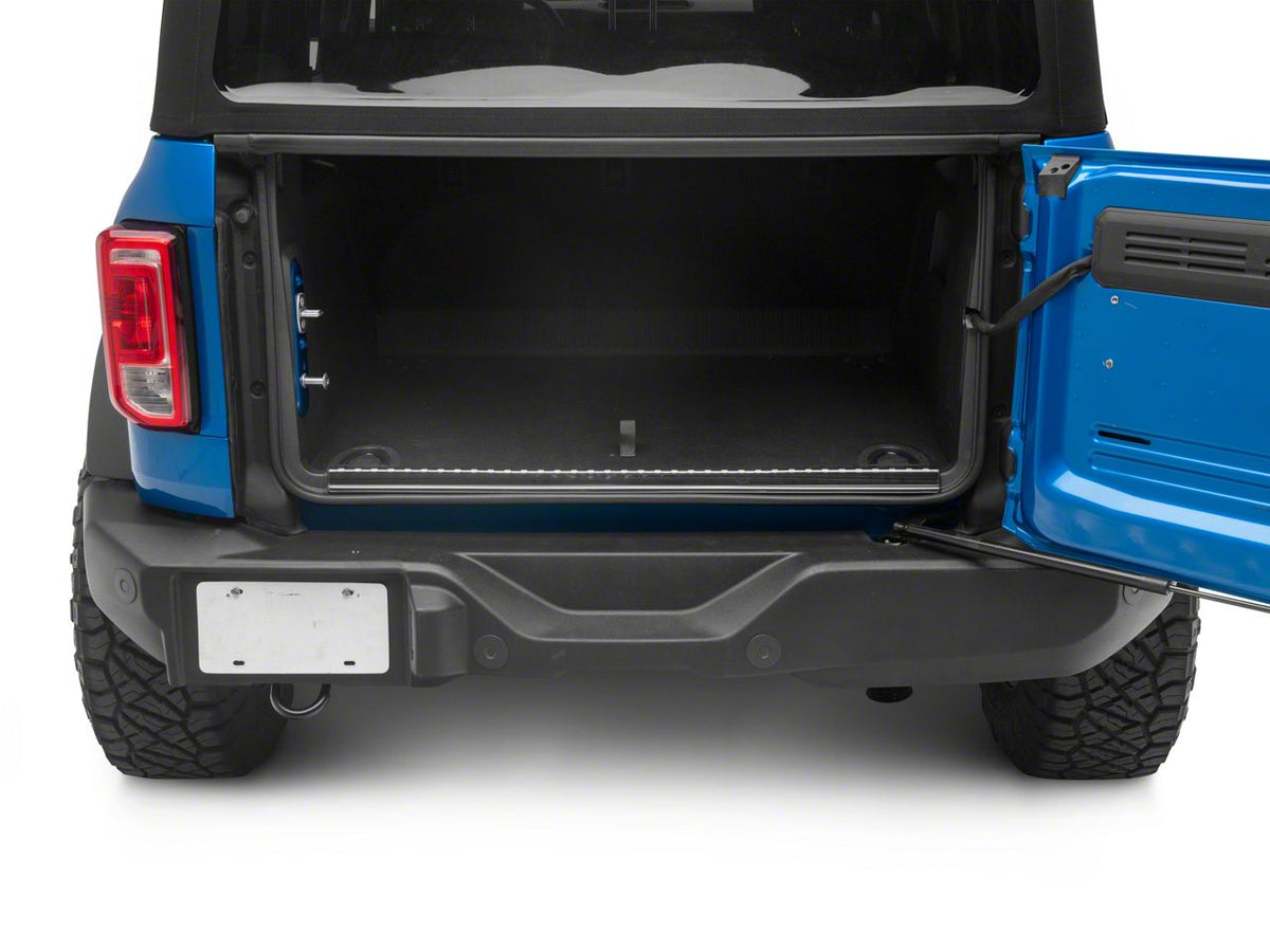 RedRock Cargo Door Entry Guard - Black Stainless for Ford Bronco - view 2