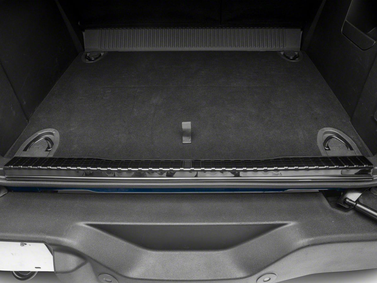 RedRock Cargo Door Entry Guard - Black Stainless for Ford Bronco - view 3