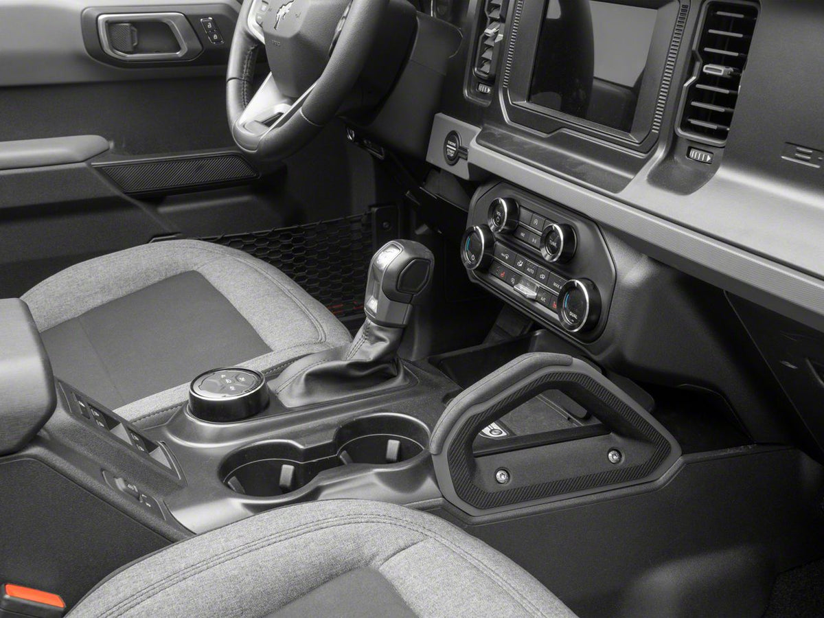 RedRock Billet Console Switch Cover Kit - Black for Ford Bronco - view 2