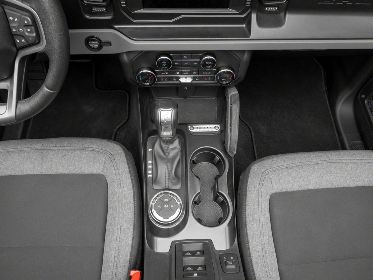 RedRock Billet Console Switch Cover Kit - Black for Ford Bronco - view 3