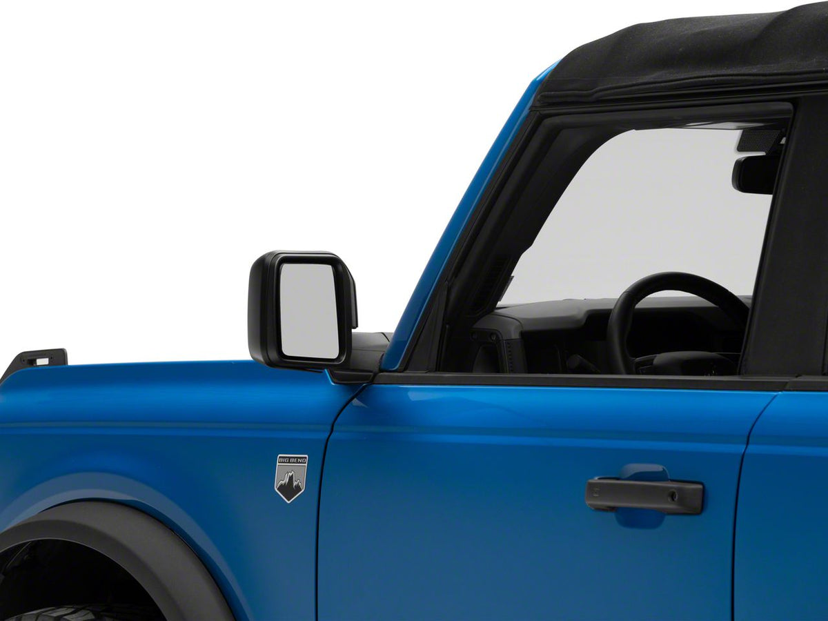 RedRock Side Mirror Cover Trim - Matte Black for Ford Bronco - view 2
