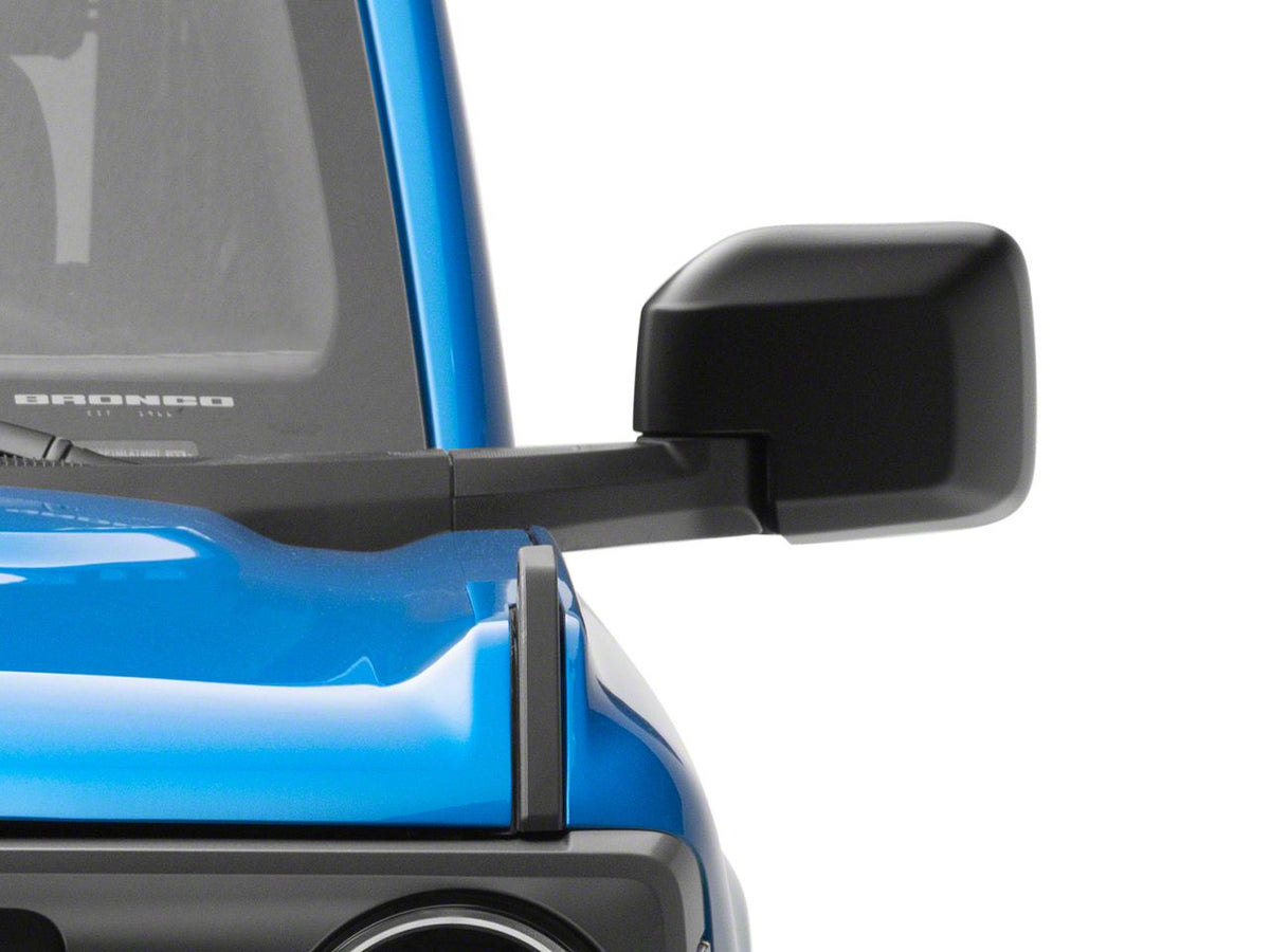 RedRock Side Mirror Cover Trim - Matte Black for Ford Bronco - view 3