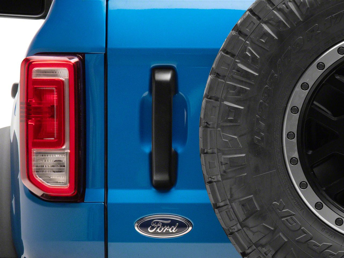 RedRock Tailgate Handle Cover without Keyhole - Matte Black for Ford Bronco - view 2