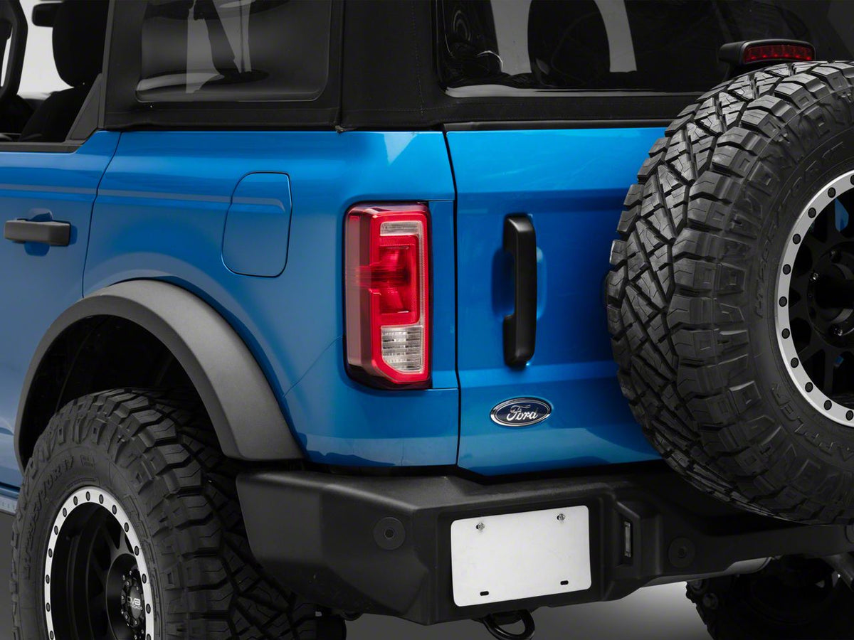 RedRock Tailgate Handle Cover without Keyhole - Matte Black for Ford Bronco - view 3