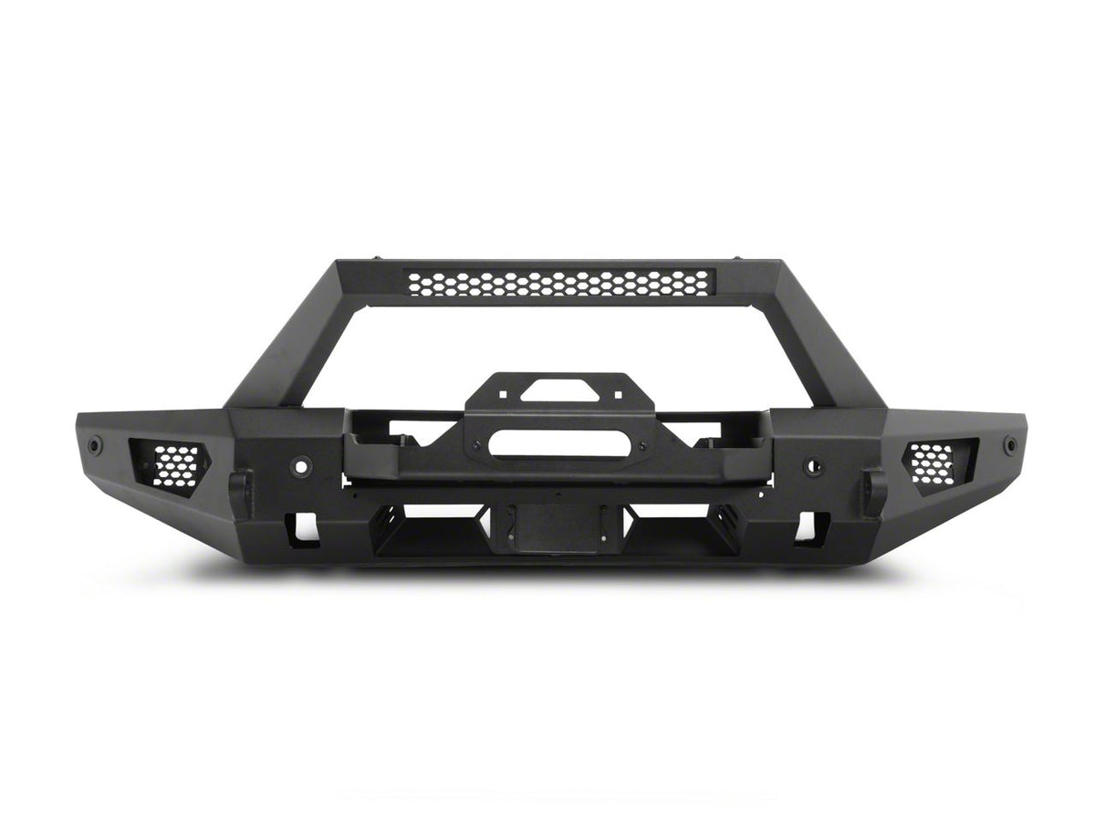 2021-2026 Ford Bronco Full Width Front Bumper with Winch Mount | Barricade HD Plate Style