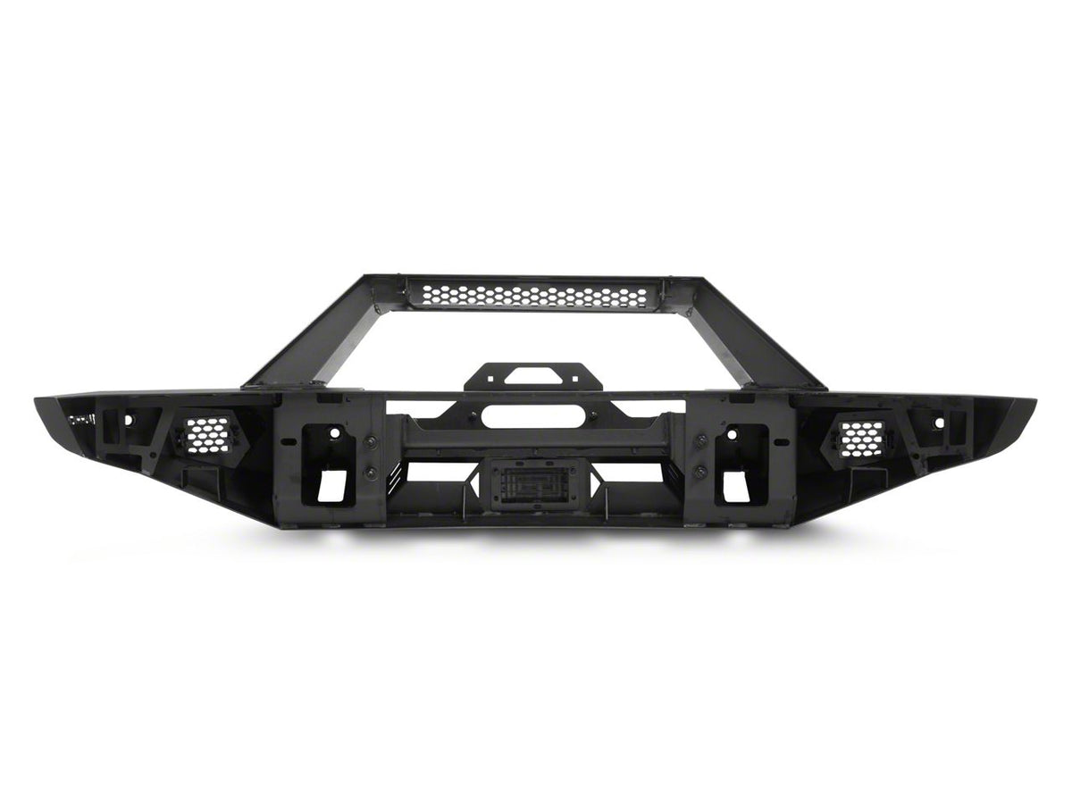 2021-2026 Ford Bronco Full Width Front Bumper with Winch Mount | Barricade HD Plate Style