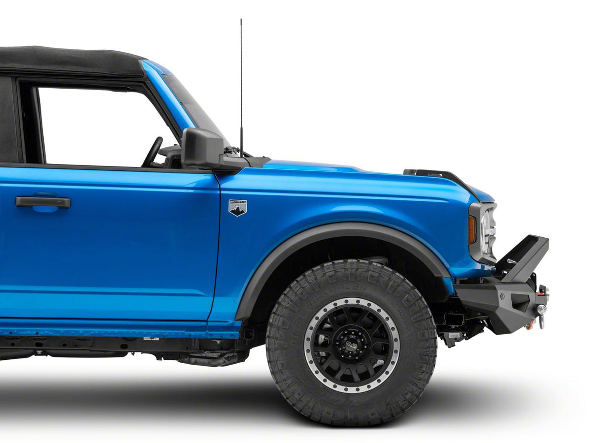 2021-2026 Ford Bronco Full Width Front Bumper with Winch Mount | Barricade HD Plate Style