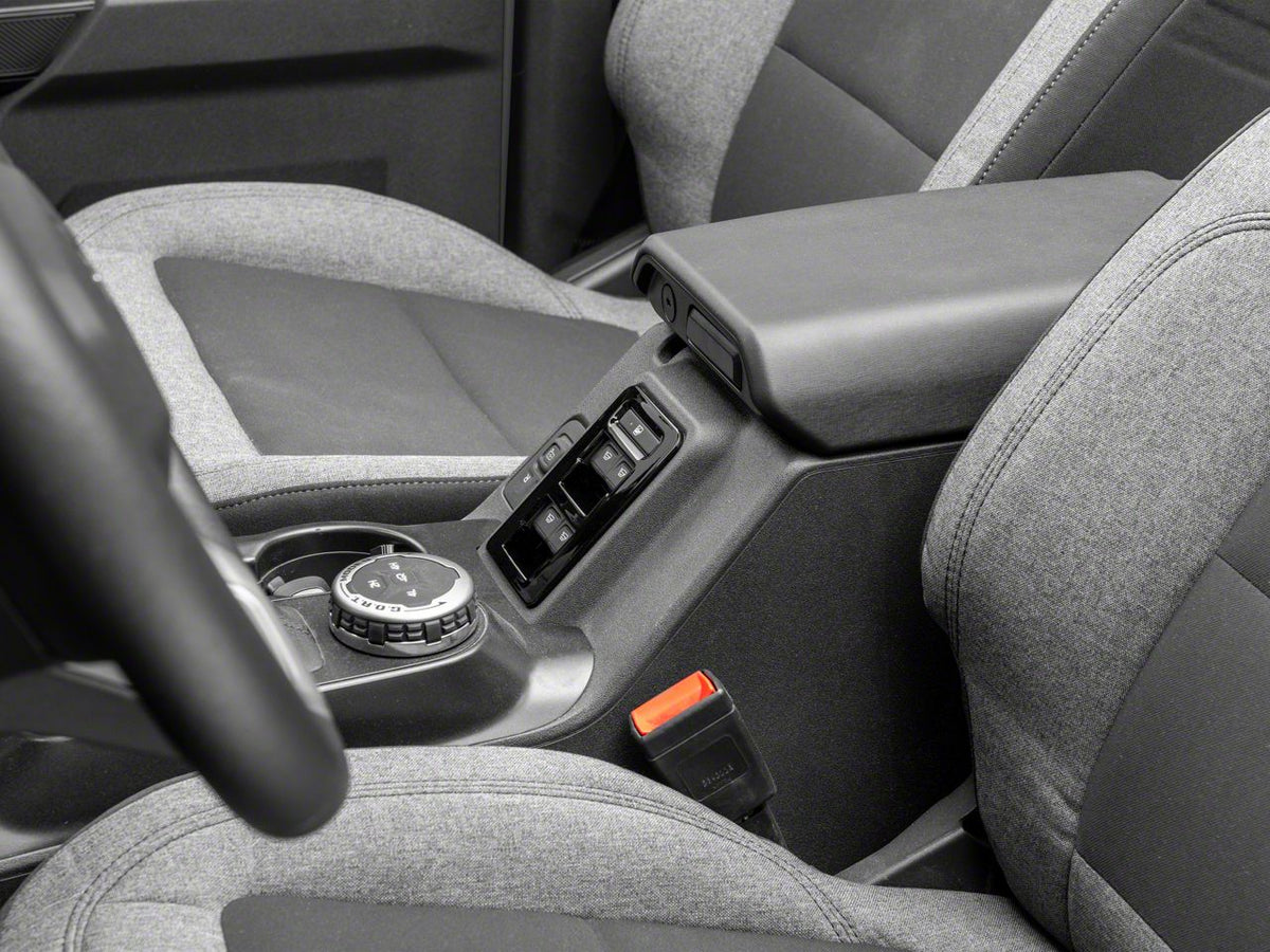 RedRock Window Switch Cover Trim - Gloss Black for Ford Bronco - view 2