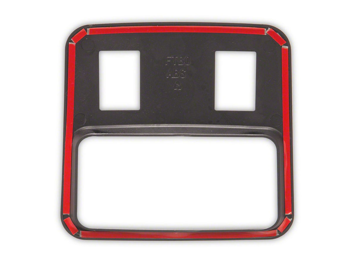 RedRock Window Switch Cover Trim - Gloss Black for Ford Bronco - view 8