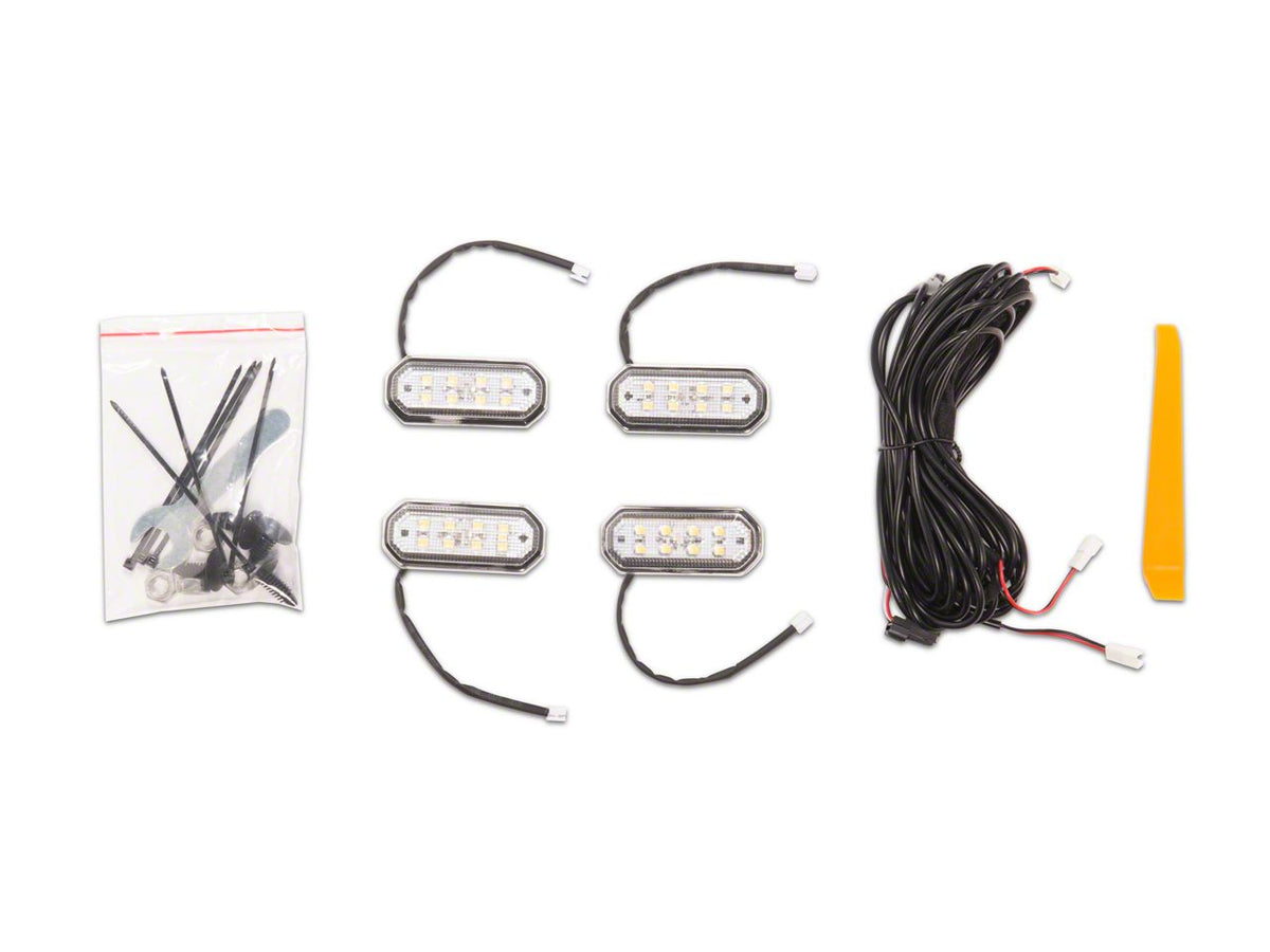 RedRock Under Dash MOLLE Panel with LED Lighting for Automatic Transmission for Ford Bronco - view 8