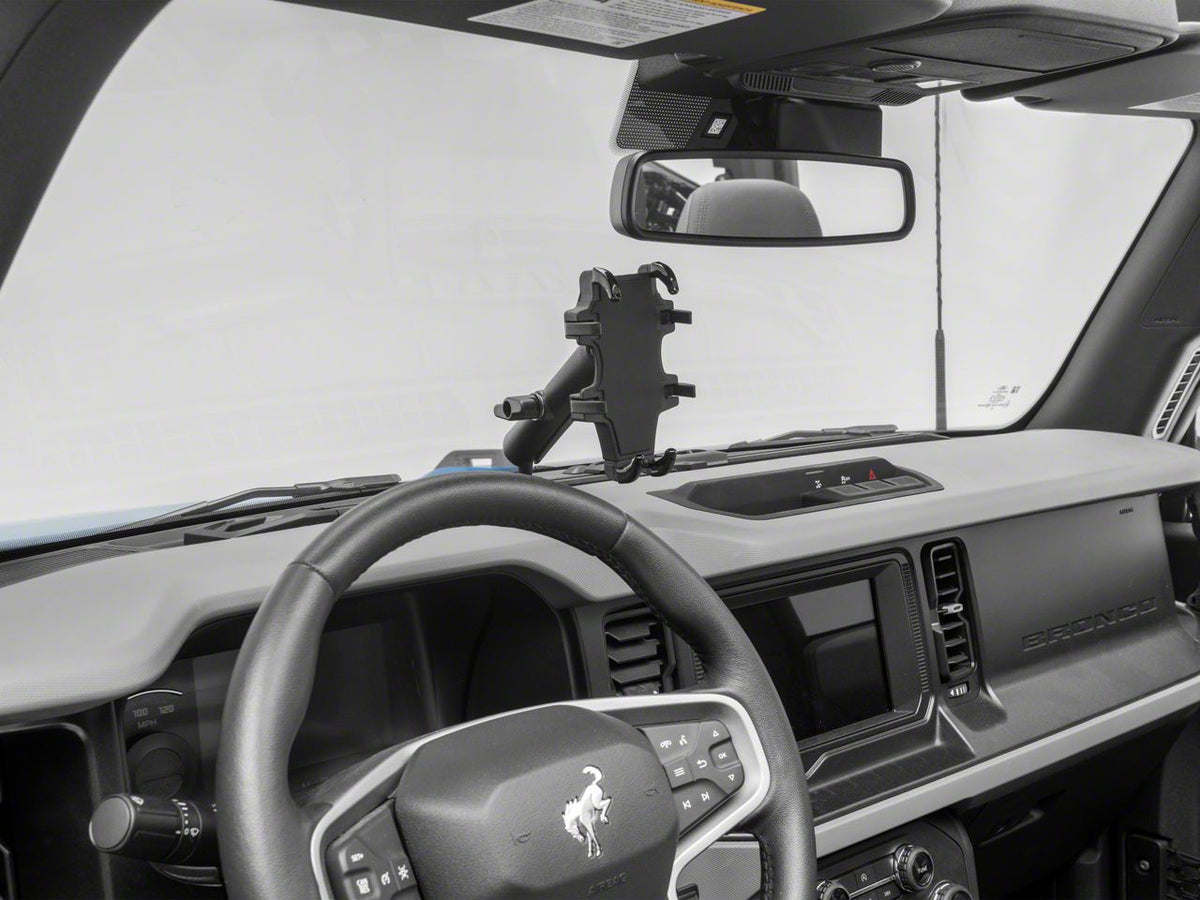 RedRock Dashboard Phone Mount - Black Aluminum for Ford Bronco - view 4