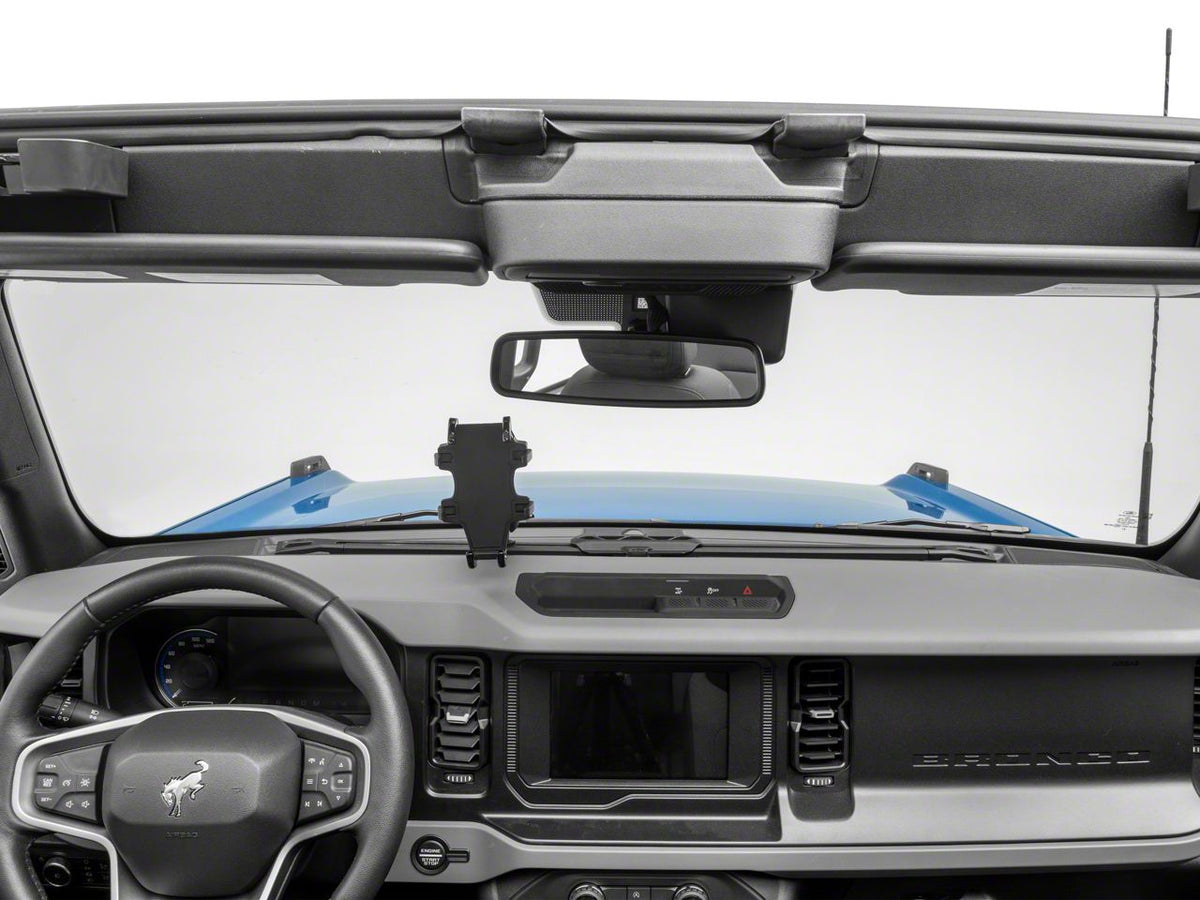 RedRock Dashboard Phone Mount - Black Aluminum for Ford Bronco - view 6