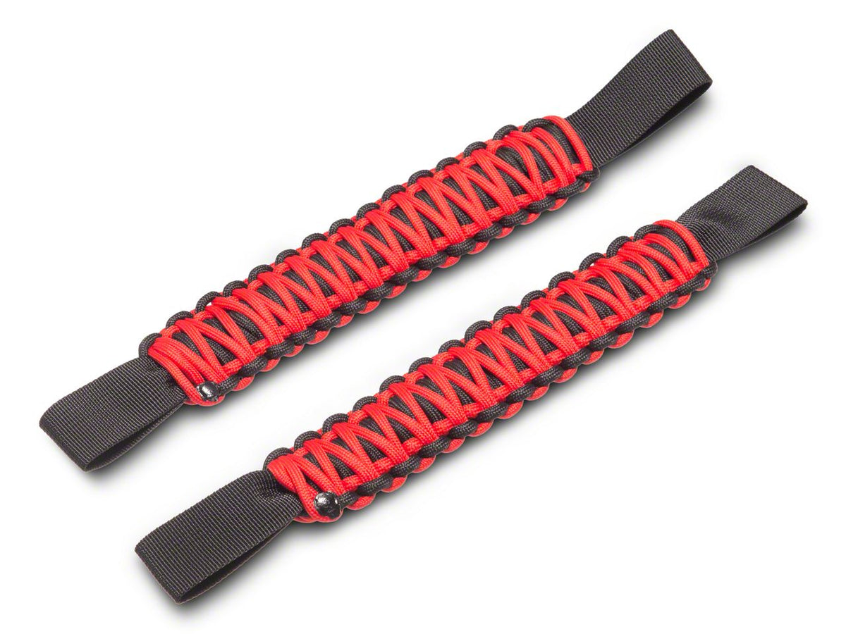 RedRock Paracord Headrest Handles - Black and Red for Ford Bronco - view 5