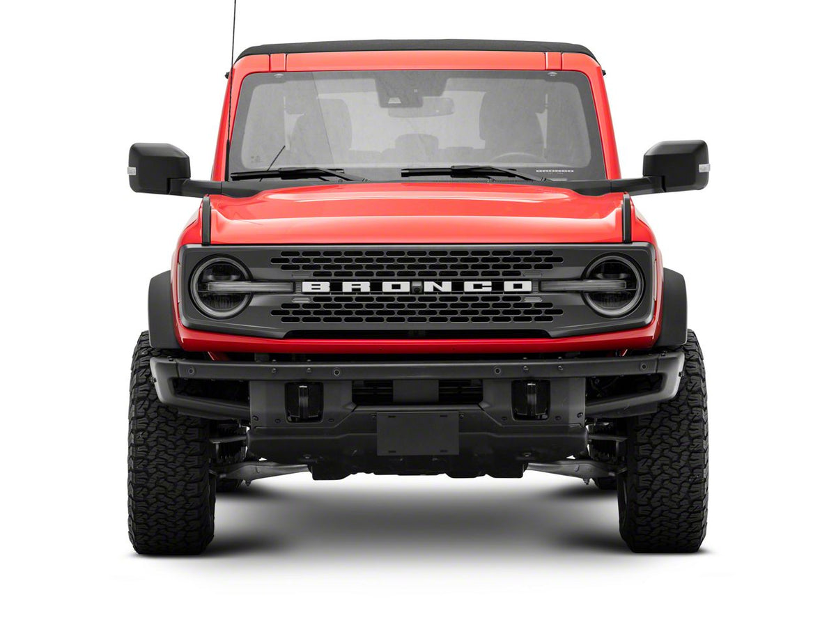 RedRock Front License Plate Bracket for Modular Bumper for Ford Bronco - view 4