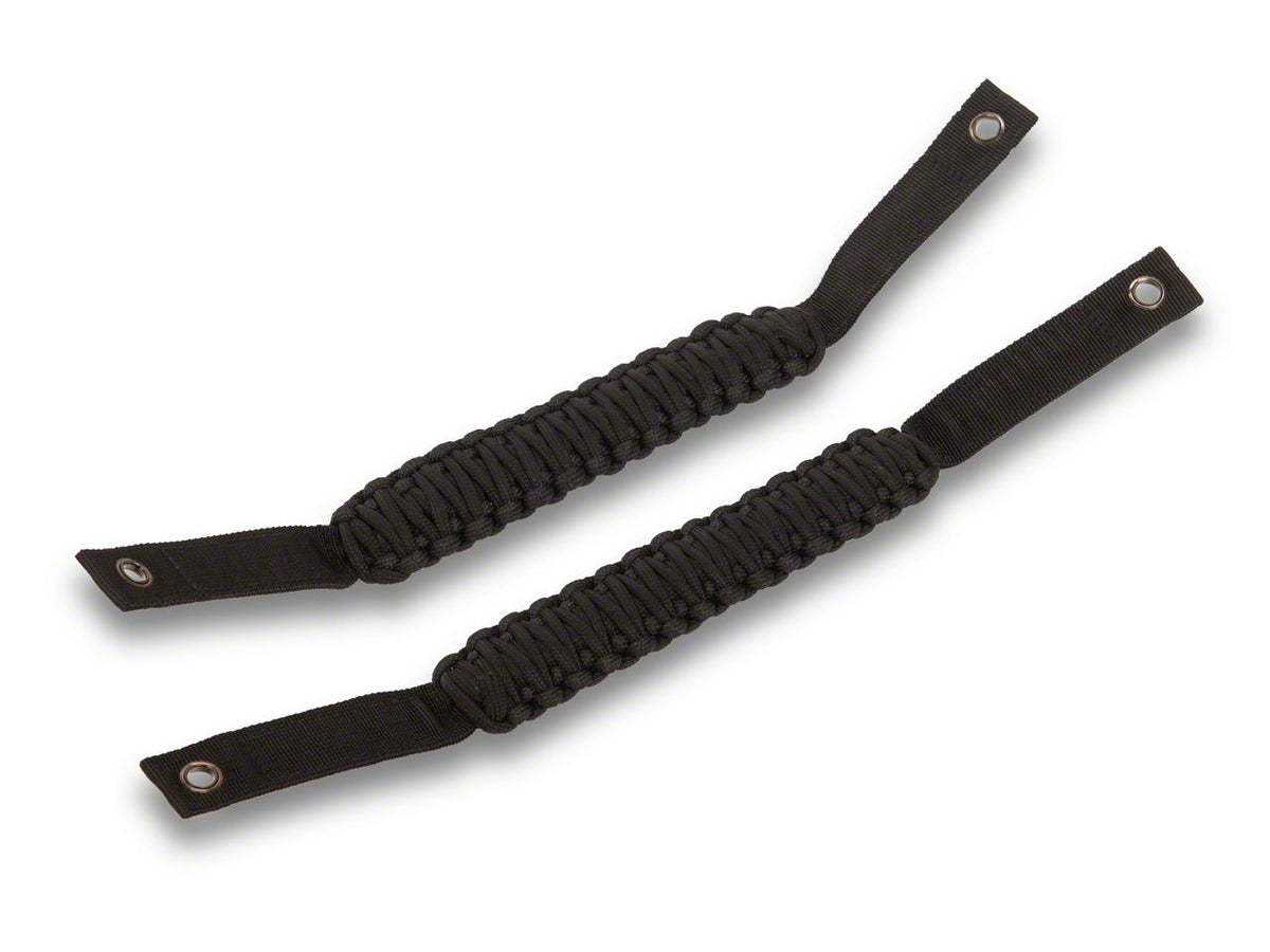 RedRock Paracord Grab Handles - Front - Black for Ford Bronco - view 6