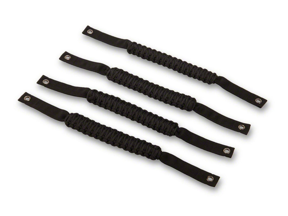 RedRock Paracord Grab Handles - Front and Rear - Black for Ford Bronco - view 5
