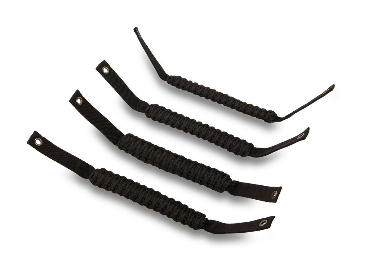 RedRock Paracord Grab Handles - Front and Rear - Black for Ford Bronco - view 6