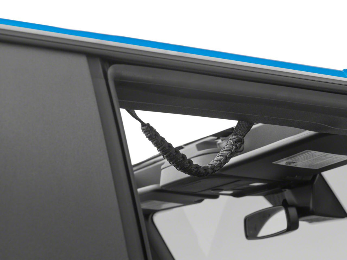 RedRock Paracord Grab Handles - Front and Rear - Black for Ford Bronco - view 3