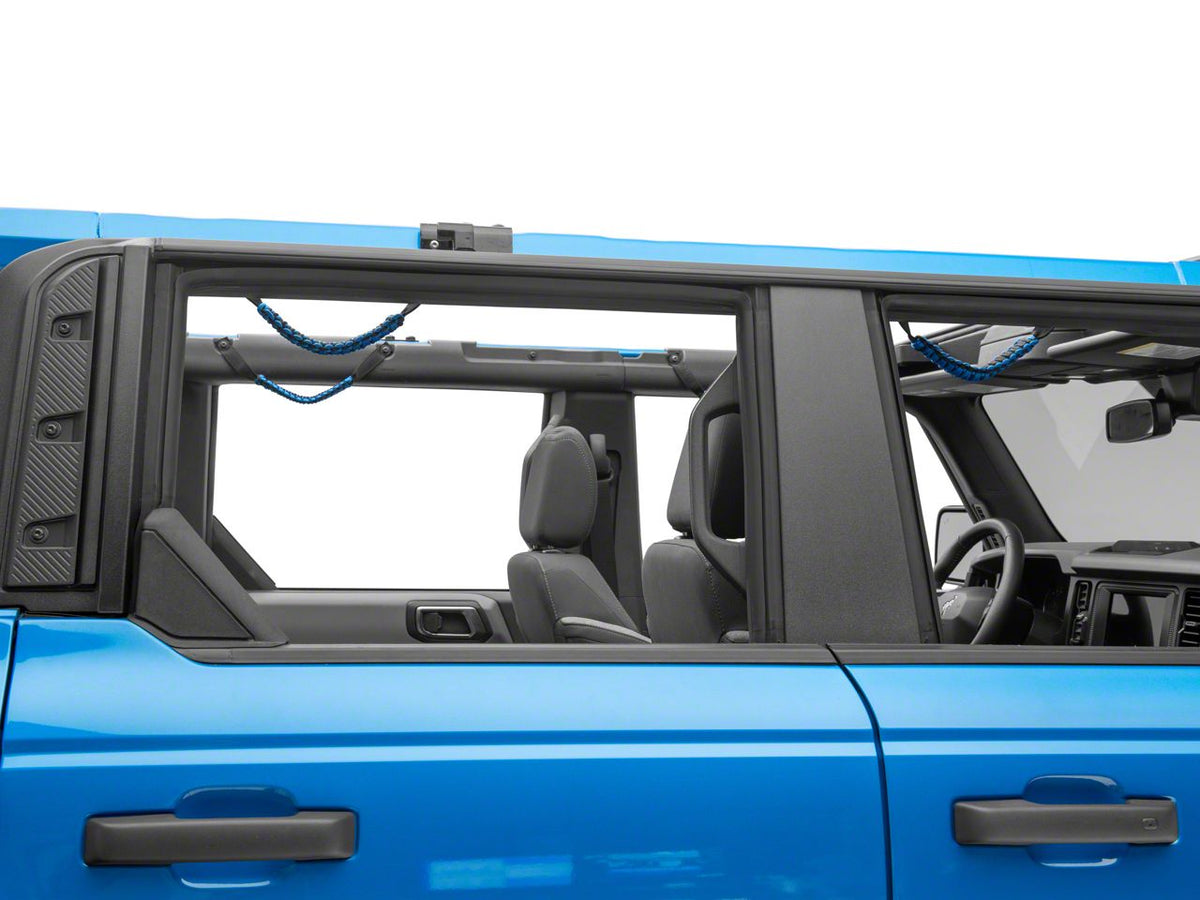 RedRock Paracord Grab Handles - Front and Rear: Blue for Ford Bronco - view 2