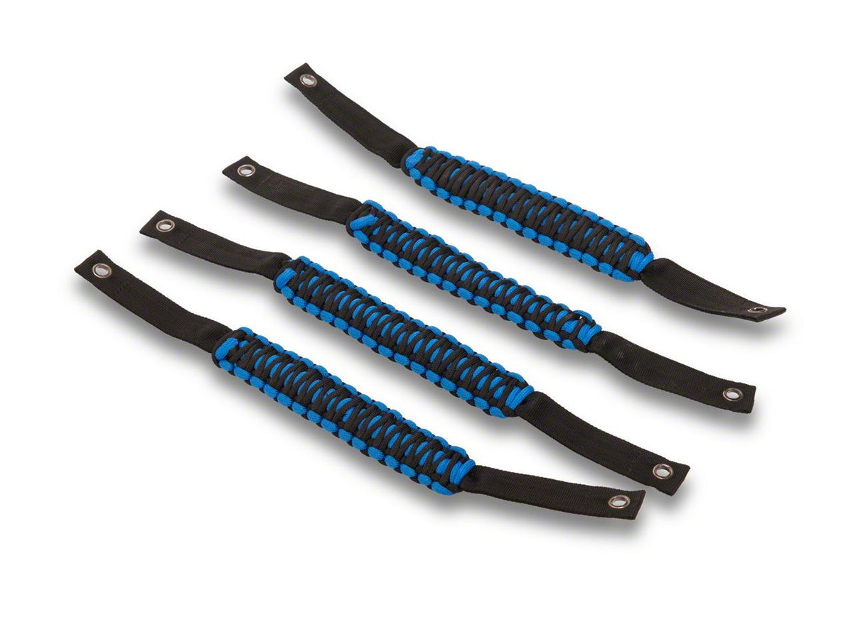 RedRock Paracord Grab Handles - Front and Rear: Blue for Ford Bronco - view 6