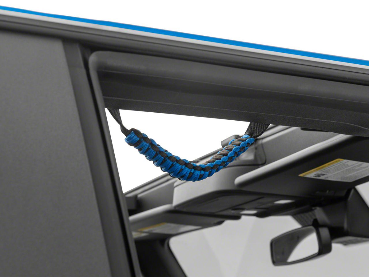 RedRock Paracord Grab Handles - Front and Rear: Blue for Ford Bronco - view 3