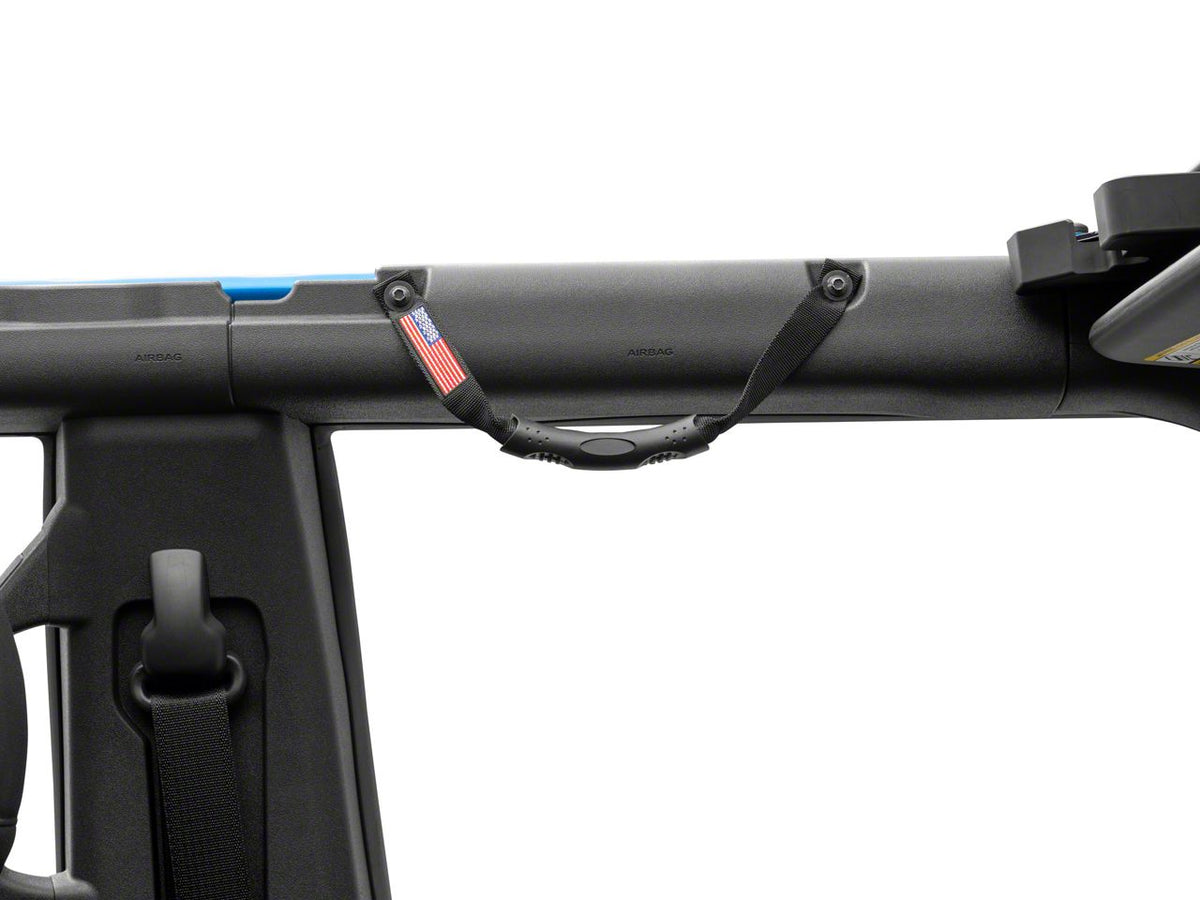 RedRock Grab Handles with Flag Logo - Front - Black for Ford Bronco - view 4