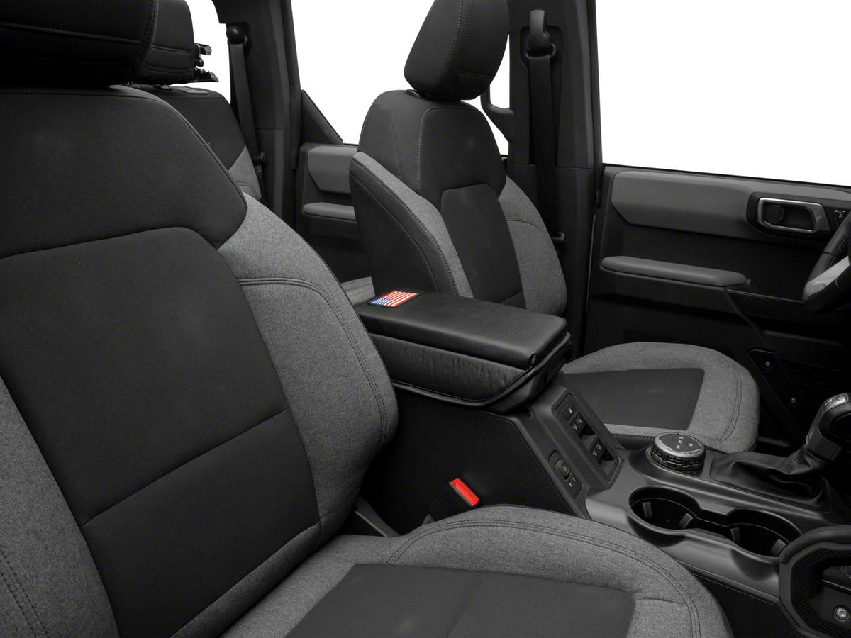 RedRock Center Console Cover with Flag Logo for Ford Bronco - view 2
