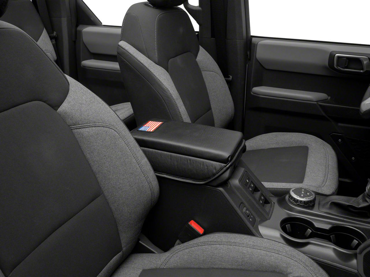 RedRock Center Console Cover with Flag Logo for Ford Bronco - view 3