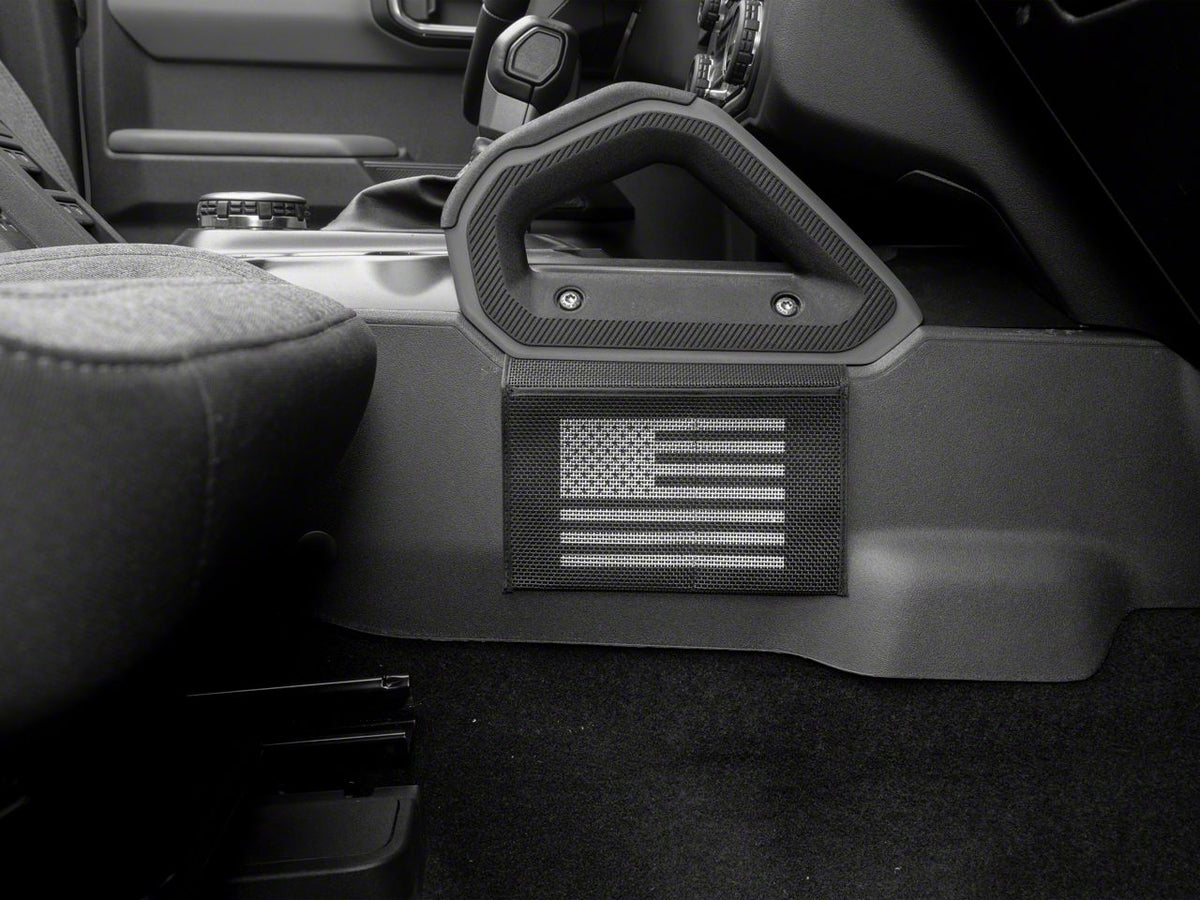 RedRock Console Storage Bag with Flag Logo for Ford Bronco - view 3