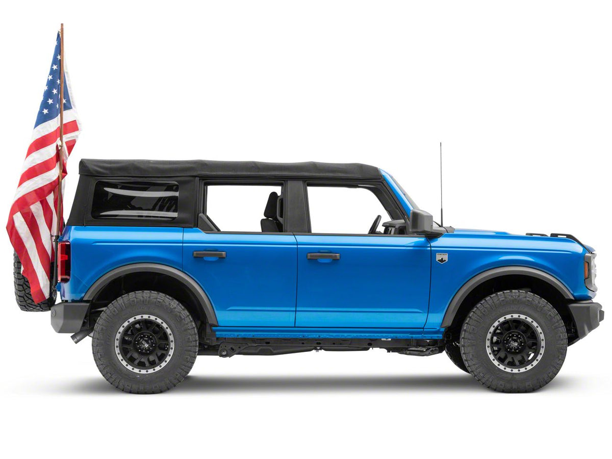 RedRock Tailgate Hinge Flag Pole Bracket for Ford Bronco - view 7