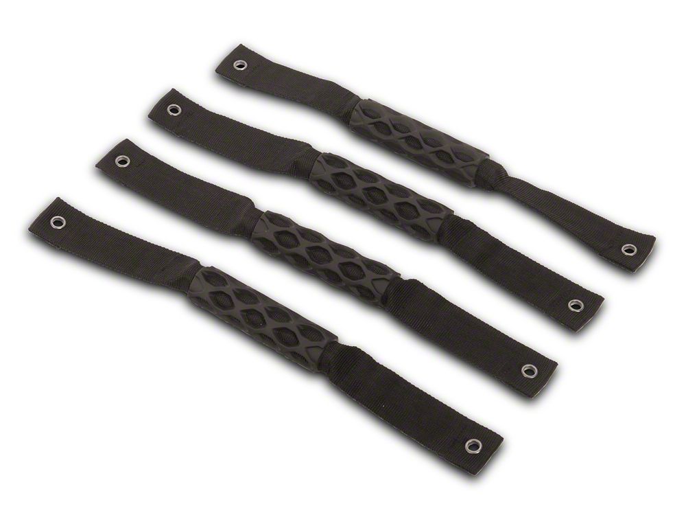 RedRock Front and Rear Rubber Grab Handles for Ford Bronco - view 2
