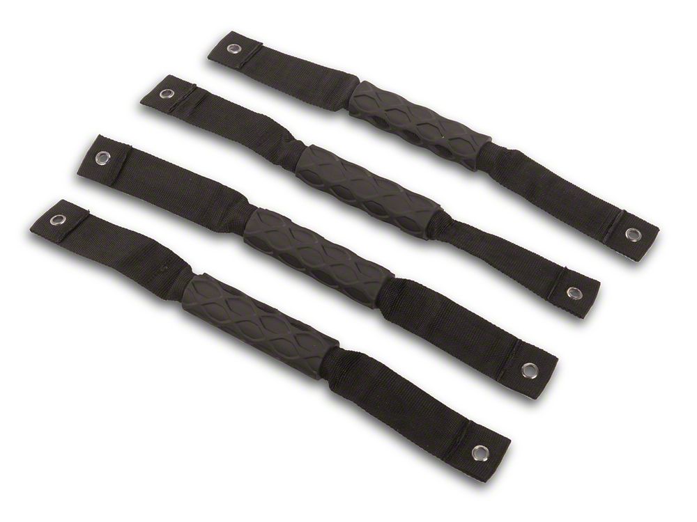 RedRock Front and Rear Rubber Grab Handles for Ford Bronco - view 3