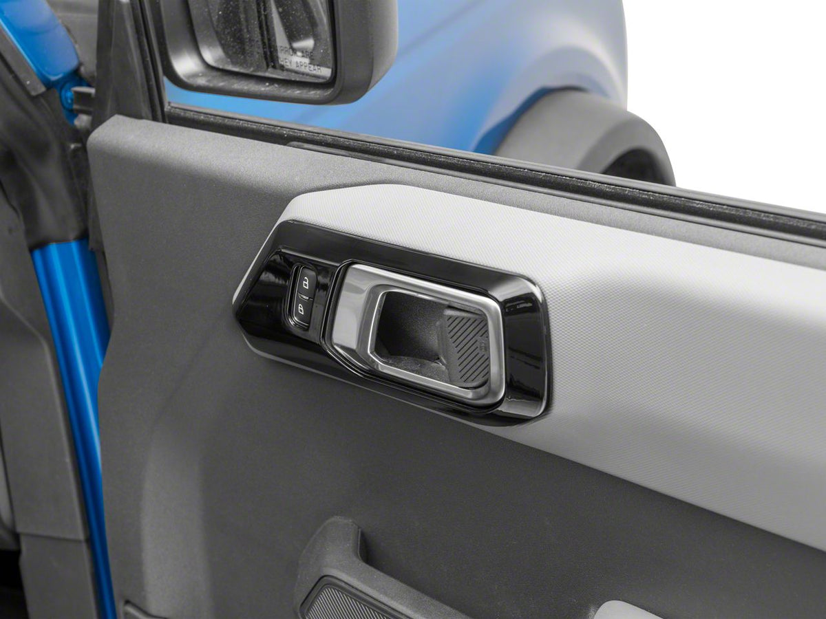 RedRock Interior Door Handle Trim - Black for Ford Bronco - view 2