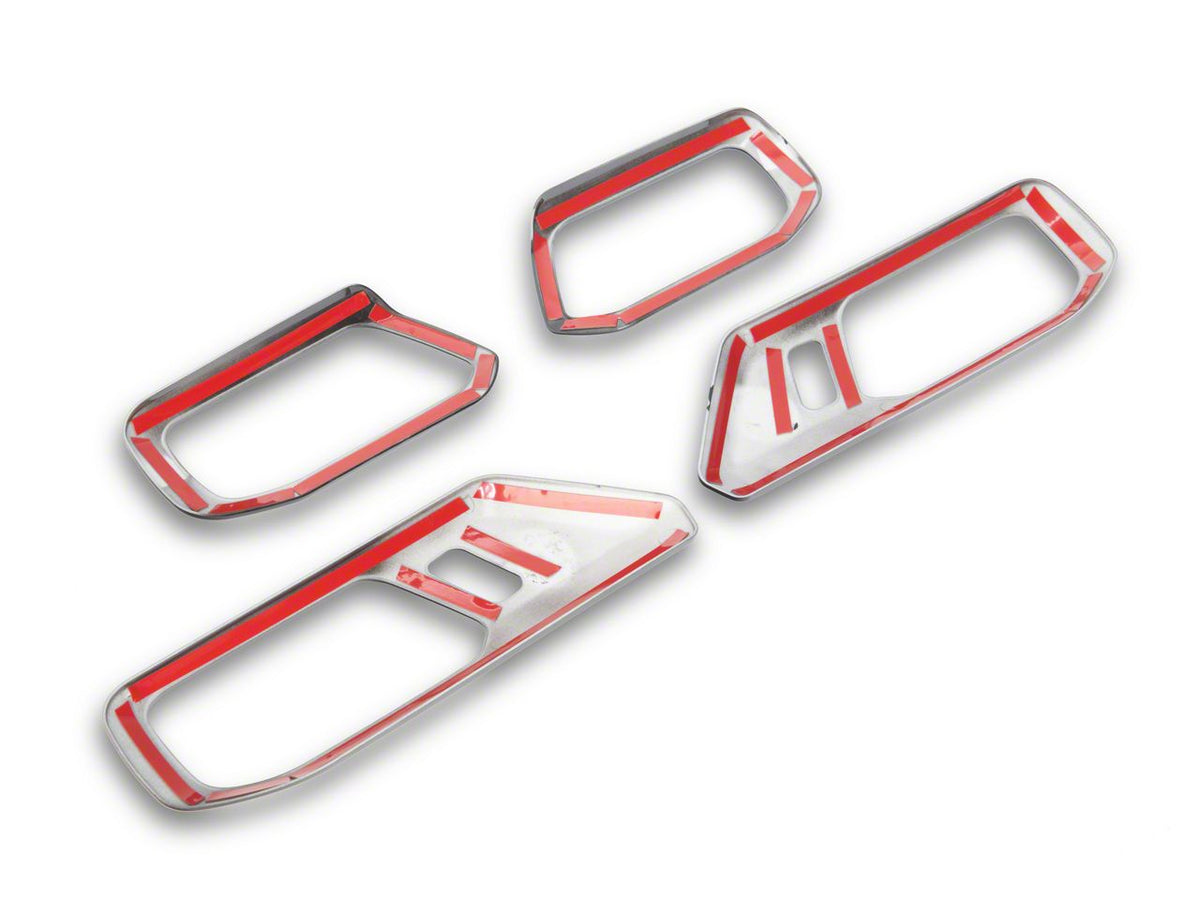 RedRock Interior Door Handle Trim - Black for Ford Bronco - view 5