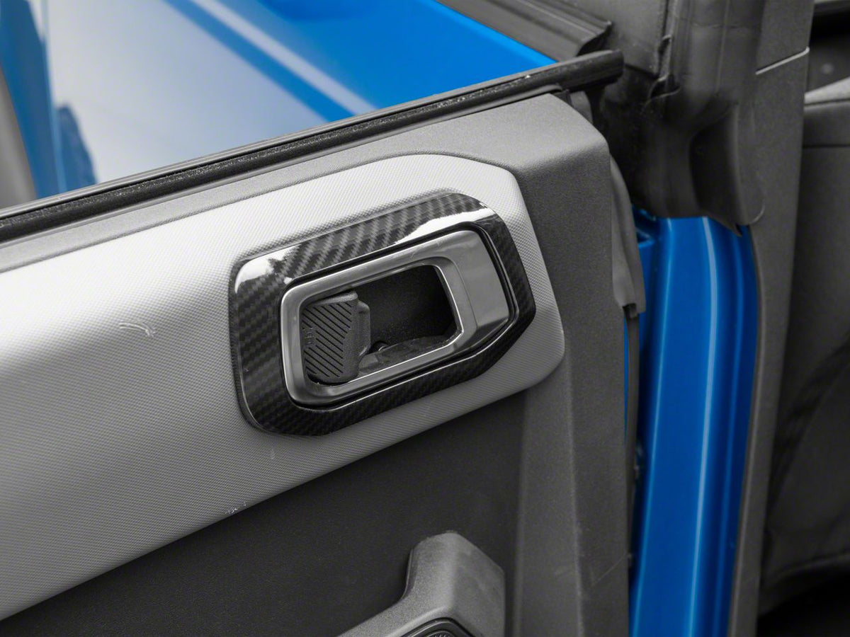 RedRock Interior Door Handle Trim - Carbon for Ford Bronco - view 3