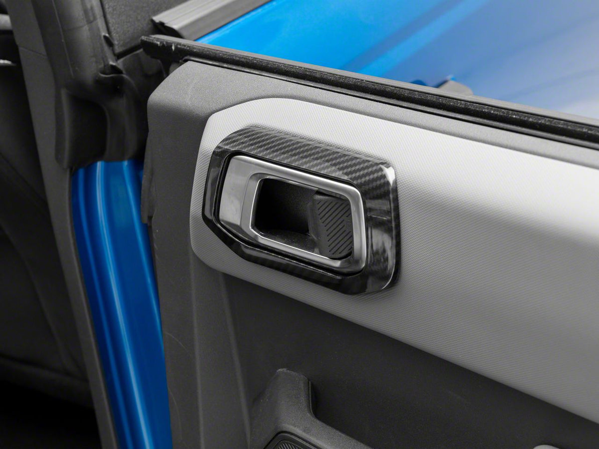 RedRock Interior Door Handle Trim - Carbon for Ford Bronco - view 4