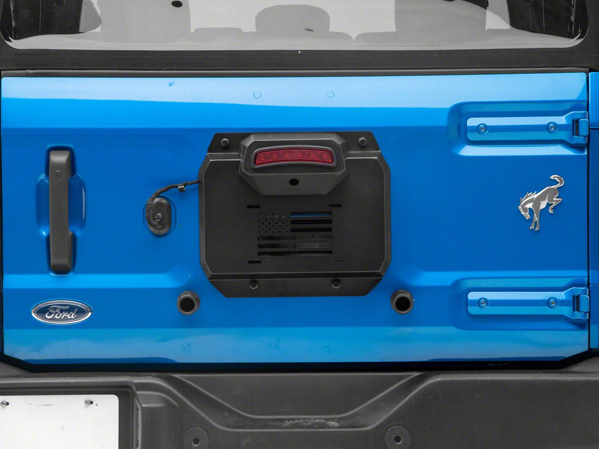 RedRock Tailgate Panel with Flag Logo for Ford Bronco - view 3