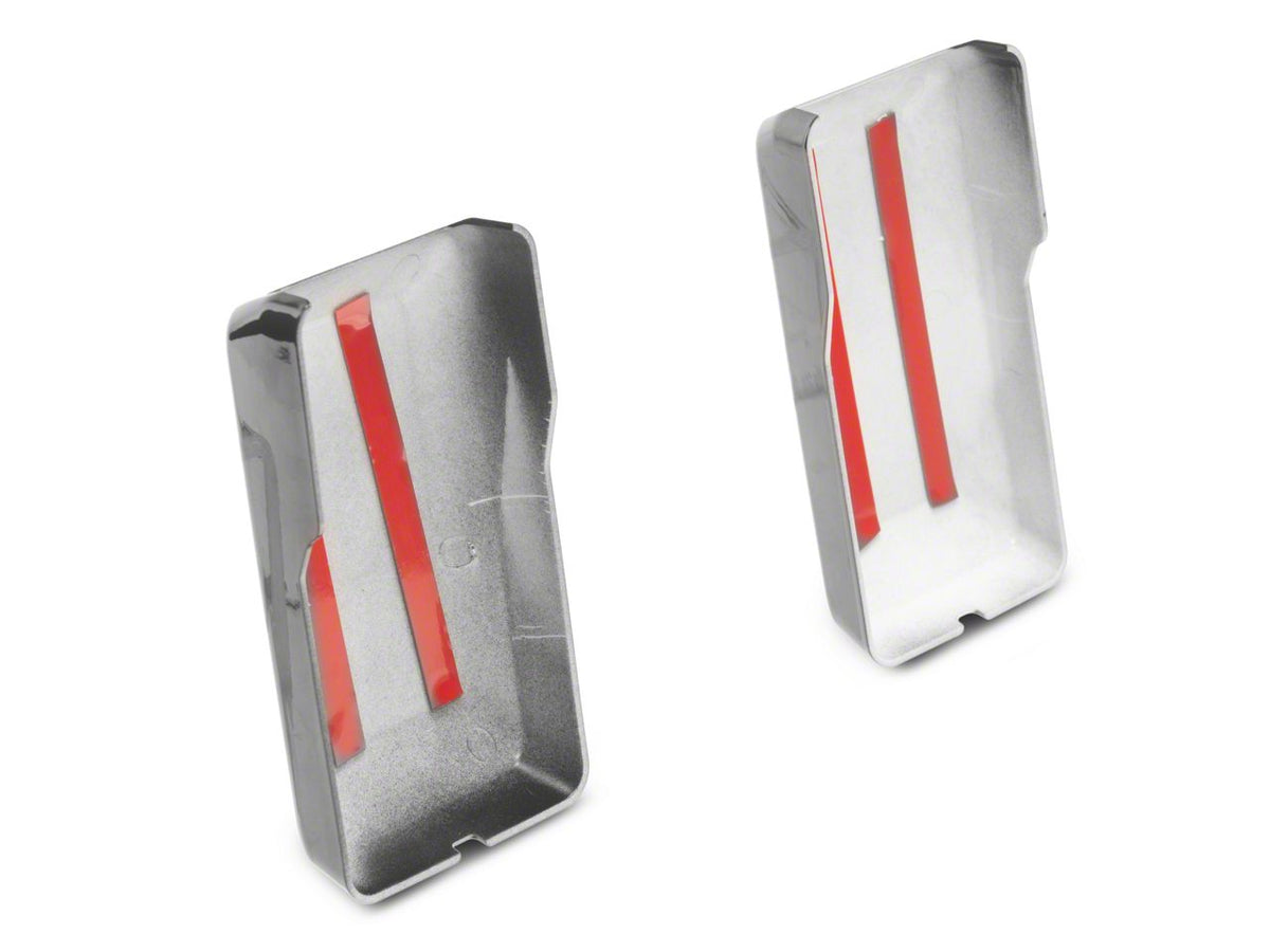 RedRock Rear Window Hinge Covers - Black for Ford Bronco - view 3