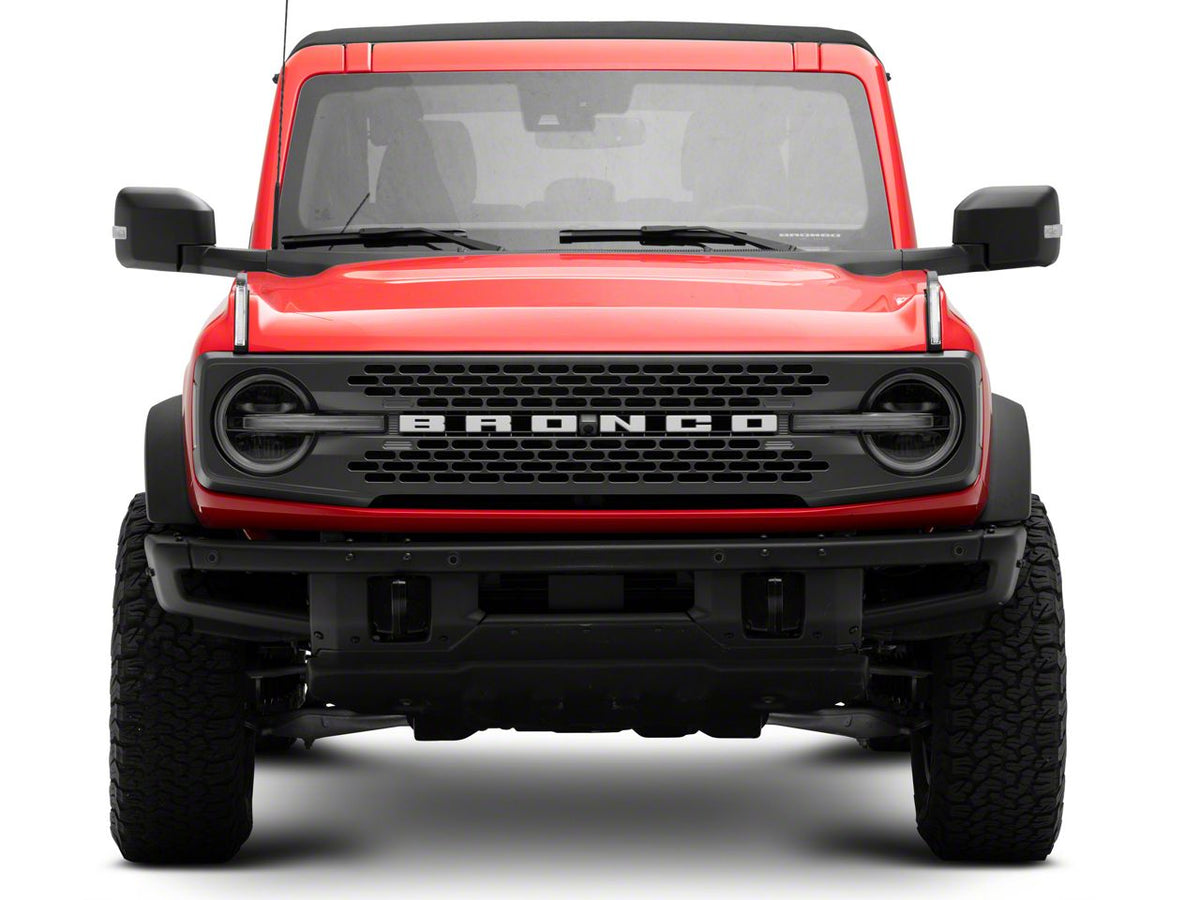 RedRock Hood Mounted Accessory DRL - Amber/White for Ford Bronco - view 6
