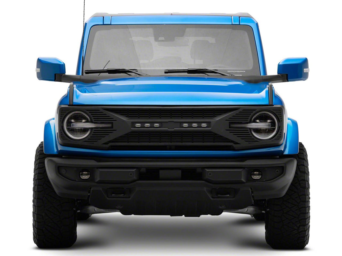 RedRock Tomahawk Grille with LED Off-Road Lighting for Ford Bronco - view 4